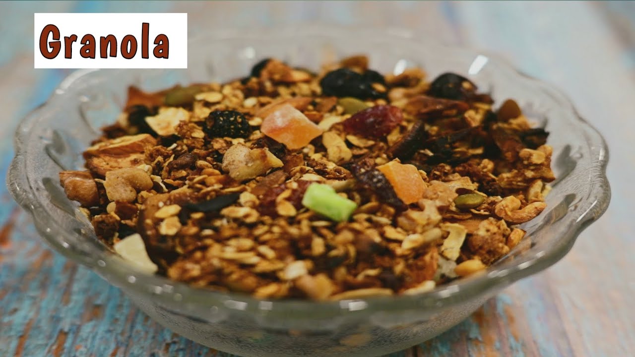 Granola | ગ્રનોલા | ग्रनोला | @UtterasKitchen
