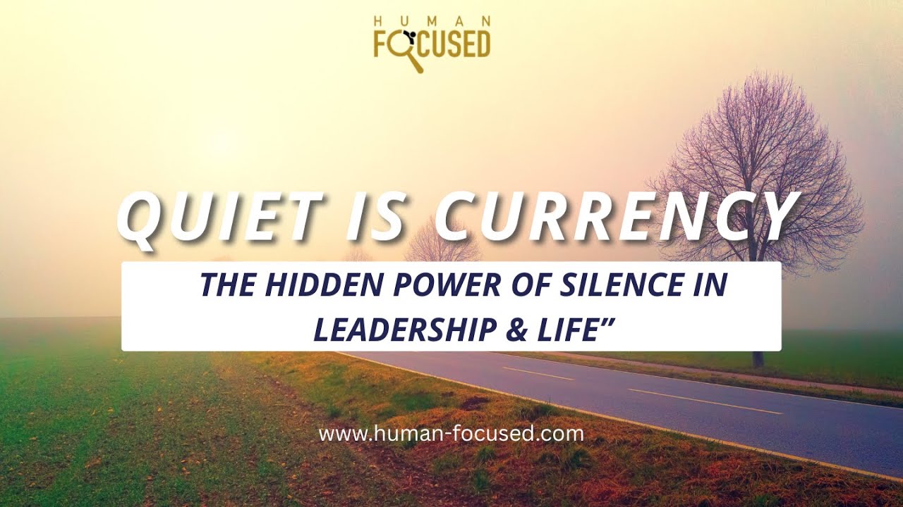 Quiet is Currency: The Hidden Power of Silence in Leadership & Life | Dr. Alison Chiwara