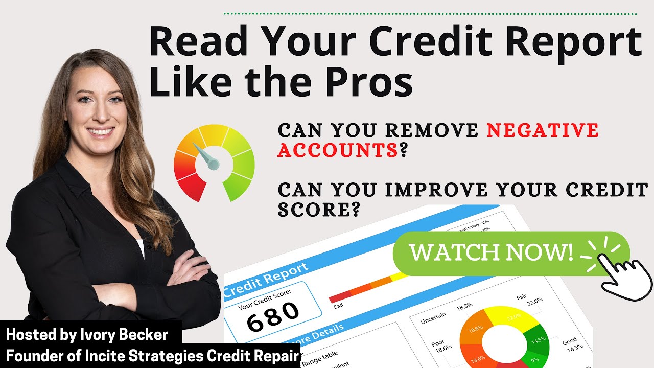 How to Read Your Credit Report Like the Pros