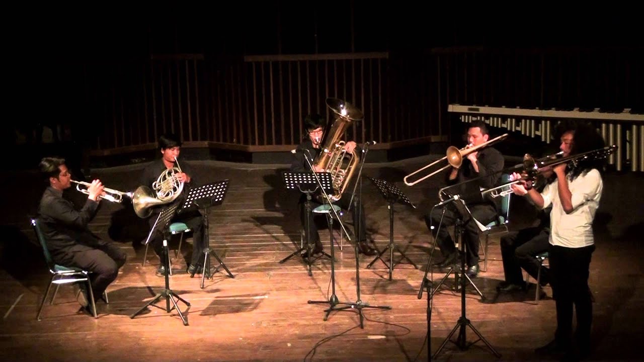 Fantasy for Trombone(James Cornow) played by Evan Sinaga & Brass Quintet
