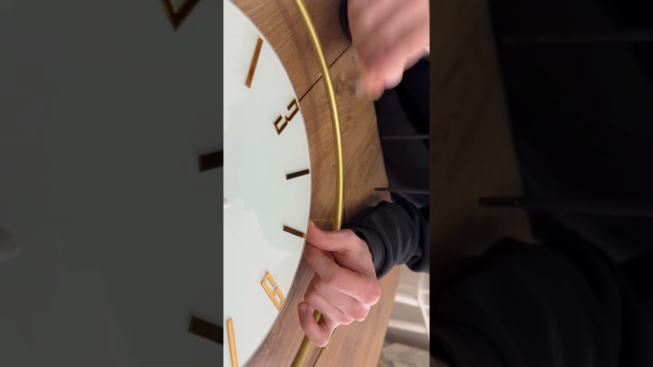 Pey Aksesuar Metal duvar saat kurulumu