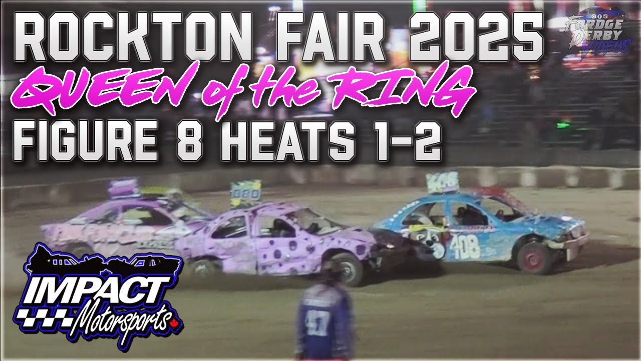 Rockton Fair 2025 (Sunday) - Queen of the Ring - Figure 8 Heats 1 and 2