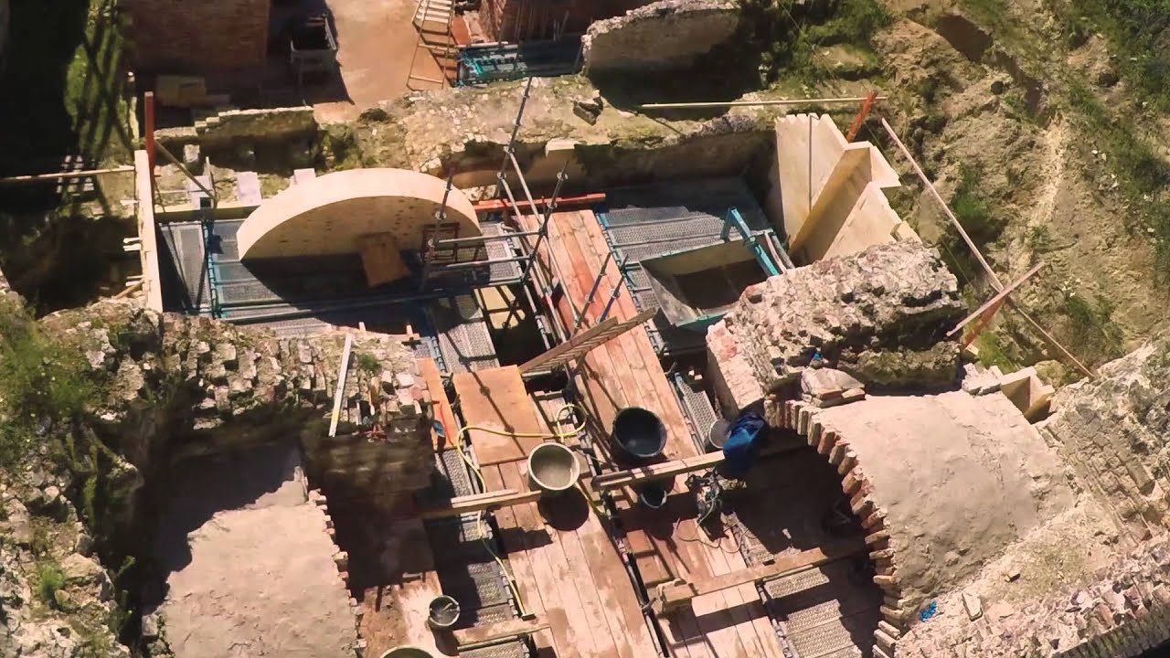 Restauratie Kasteel Montfort - Timelapse wk35-39
