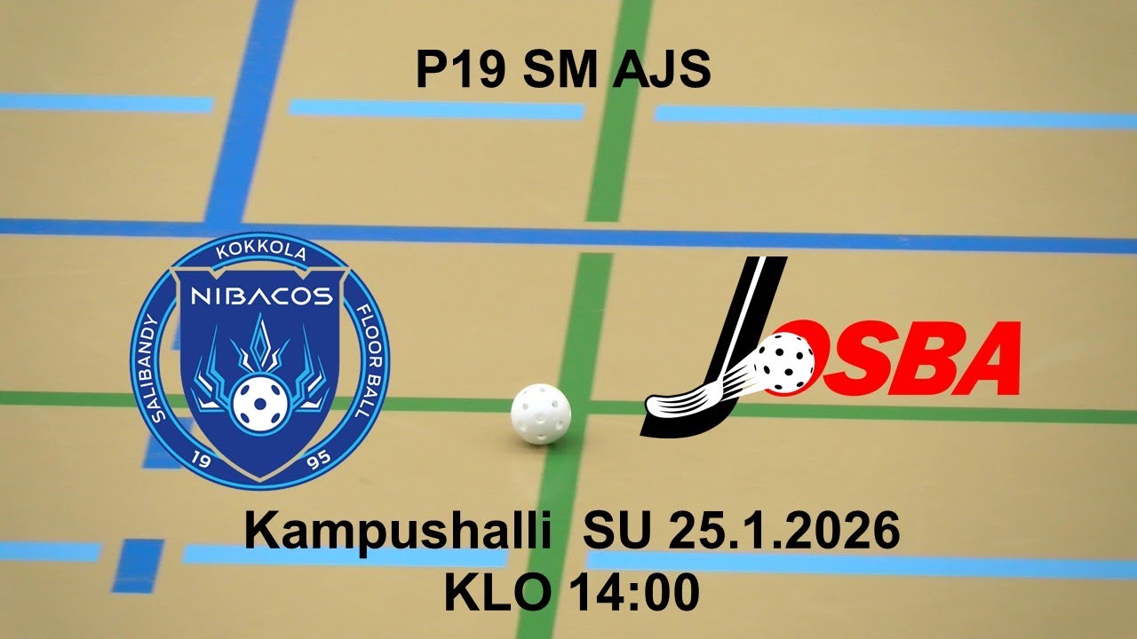 P19 SM AJS Nibacos - Josba  25.1.2026 klo 14:00