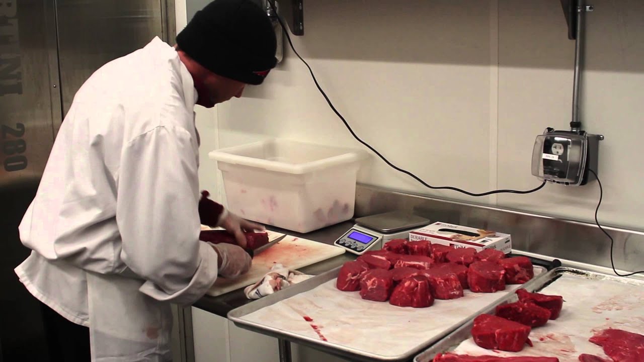 Amazing cuts of meat during the Tuscan Market tour