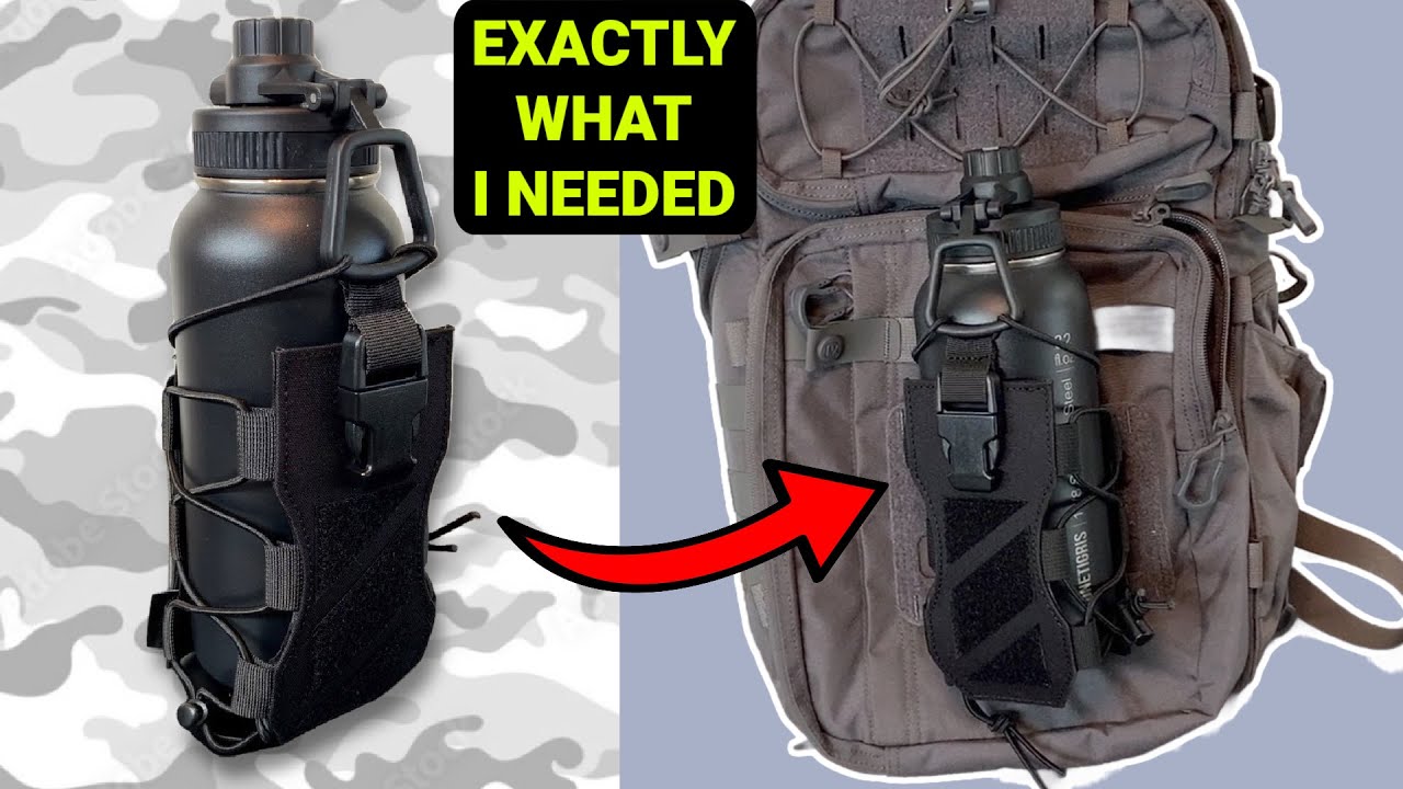OneTigris Hunterz Water Bottle Holster ~ Awesome Adjustable Utility Holster