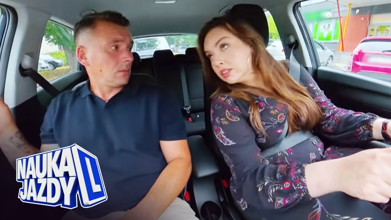 PODPUSZCZAŁ JĄ, ŻEBY POJECHAŁA POD PRĄD?!🤔 | NAUKA JAZDY 🚗