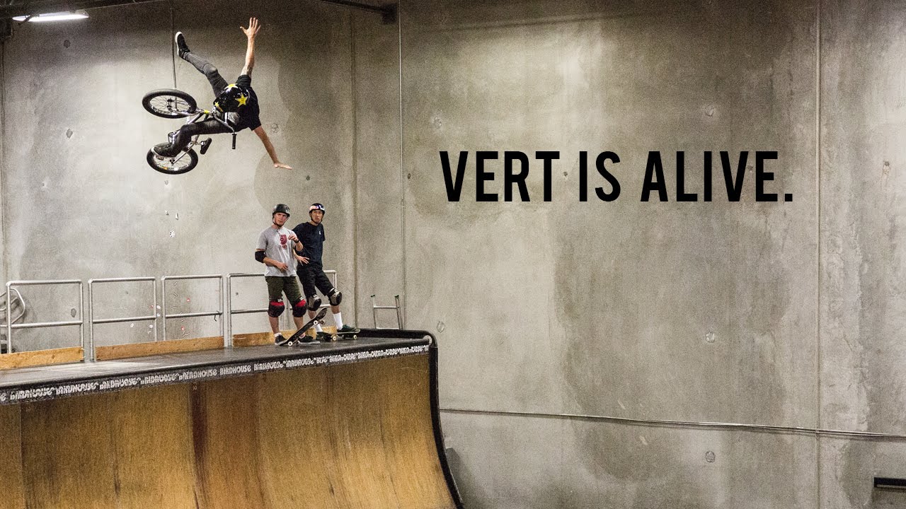 Vert is Alive - Tabron, Warden, & Larrin on Tony Hawk's Ramp