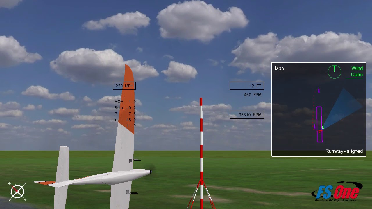 F3D Pylon Racing - Ultima 3 in FS One RC Flight Simulator
