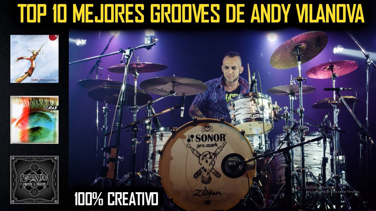 🚨 Los 10 Mejores Ritmos De Andy Vilanova Con Caraj0 🥁 (Repaso Discografico 💿)