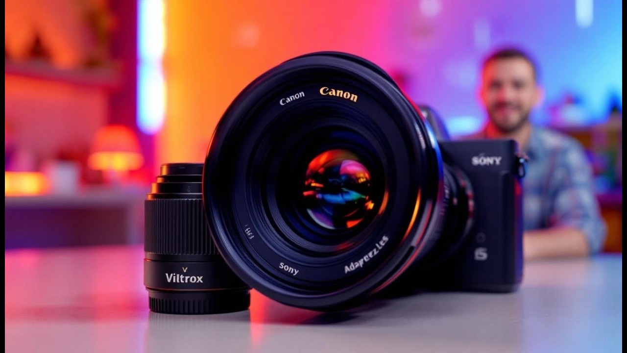Utiliser ses objectifs CANON sur son appareil SONY : Test de la Bague d'adaptation VILTROX