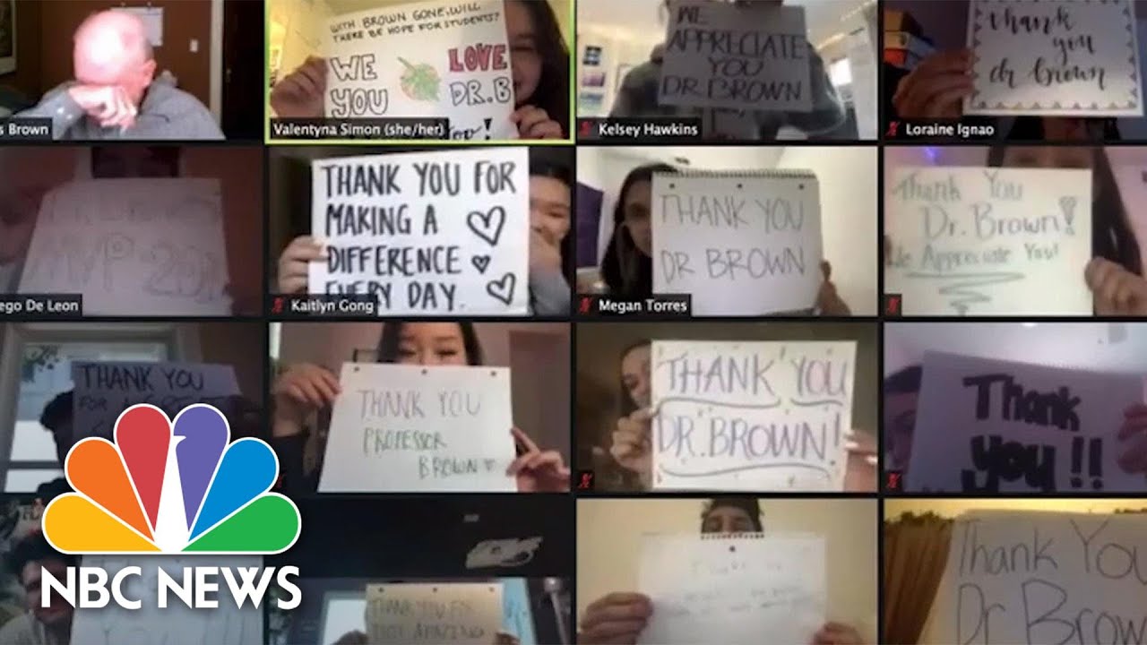 Students Thank Teachers In Viral TikTok Trend | NBC News