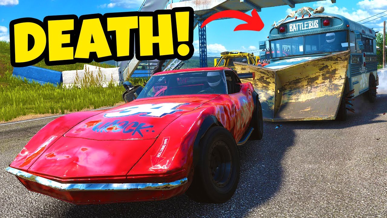 People Use Battle Buses to MAKE US SAD in Wreckfest Online Servers...