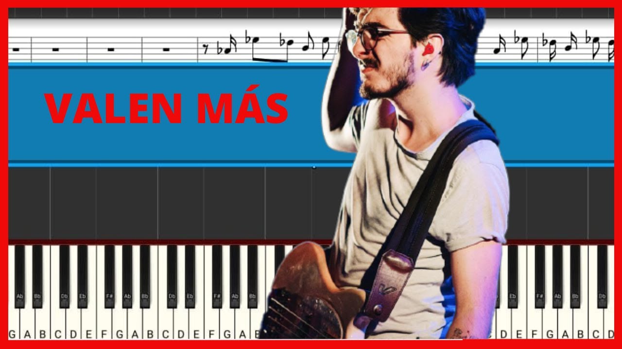 Morat - Valen Más | Piano Tutorial | Midi