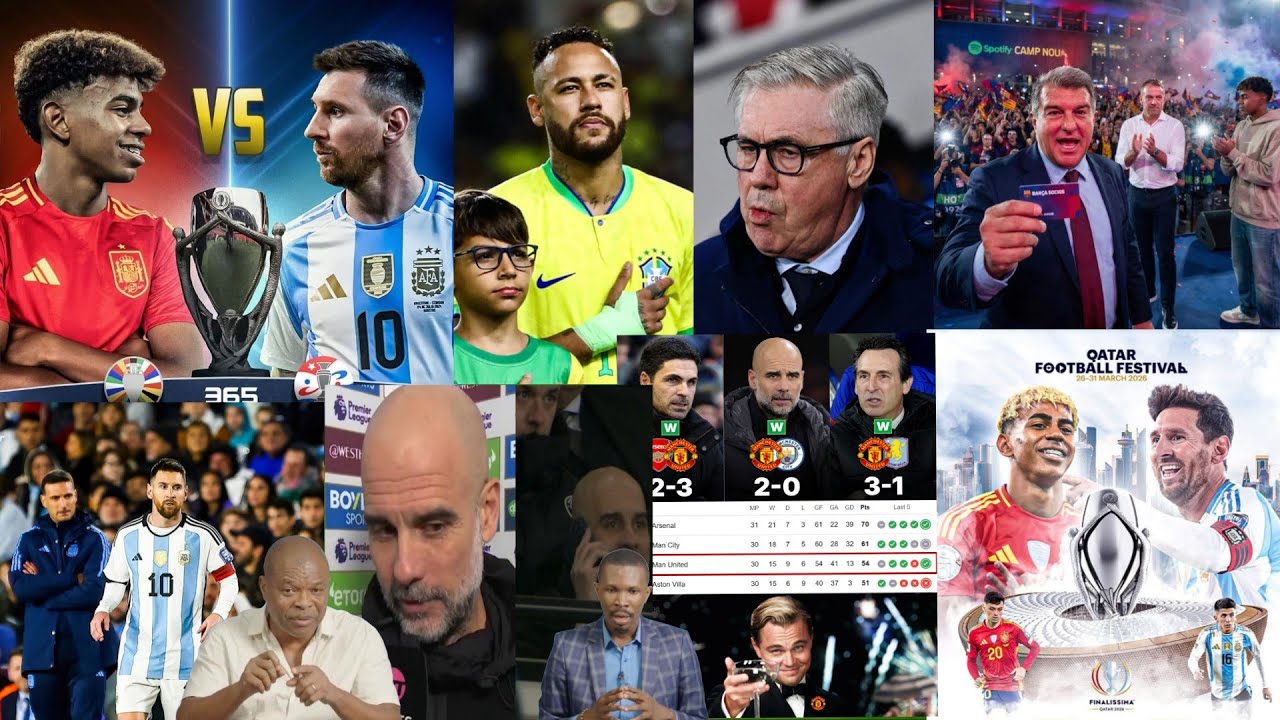 Agantin Pete koken Pou pa jwe Finalisima nan Bernabéu a vs Espagne/arsenal met Guardiola nan pwoblem