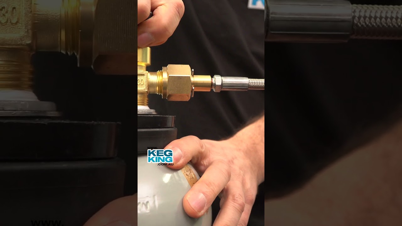 Hose to connect Sodastream to larger CO2 Cylinders