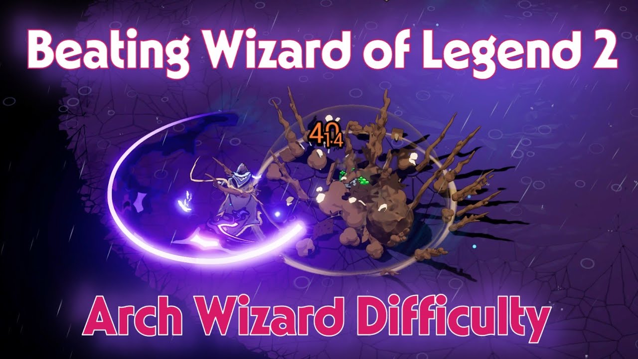 Beating Wizard of Legend 2 on ARCH WIZARD Difficulty - CHAOS ARCANA - 4 Negative Runes, 1 Positive