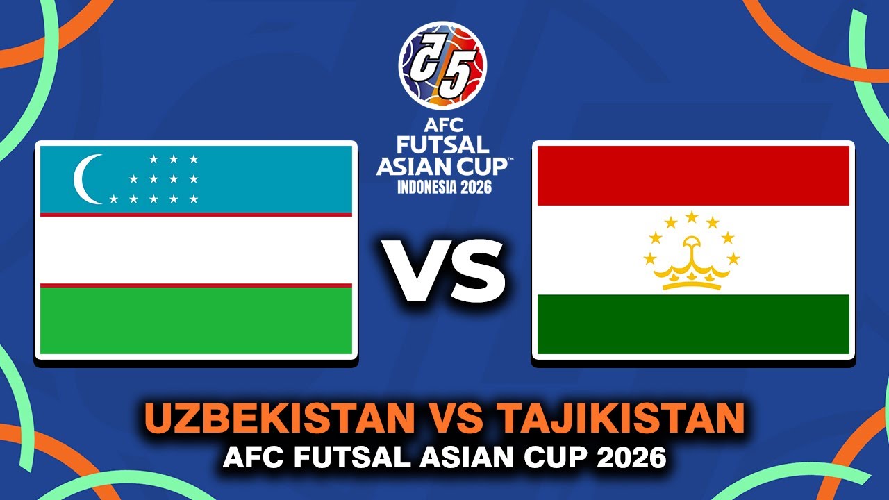 UZBEKISTAN VS TAJIKISTAN AFC FUTSAL ASIAN CUP 2026 PREVIEW, PREDICTIONS & HEAD TO HEAD