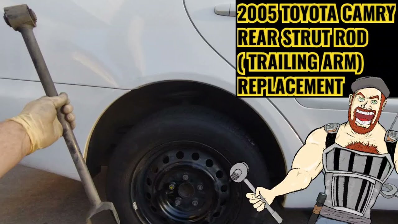 Замена тяги амортизационной стойки / продольного рычага TOYOTA CAMRY 2005 года