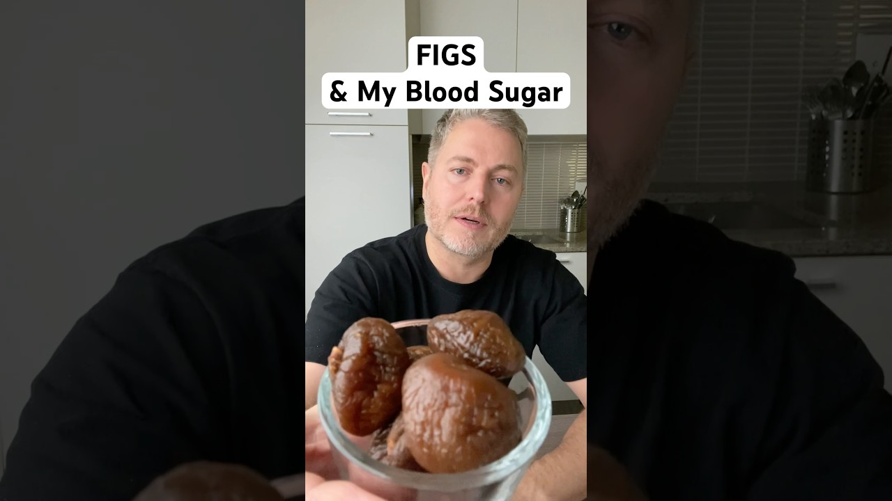 Dried figs and my blood sugar.  #glucose #bloodsugar #insulinresistant1 #figs