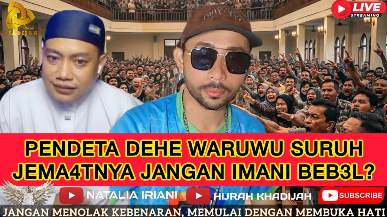 SIARAN LANGSUNG WAOW PENDETA INI SURUH JEMA4TNYA JANGAN IMANI BEB3L? | NATALIA IRIANI