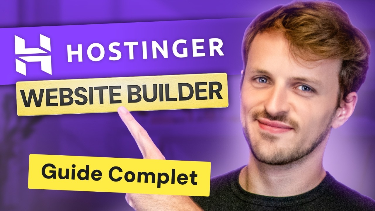 Hostinger - Créateur de site : Le Guide COMPLET (en Français - 2025)