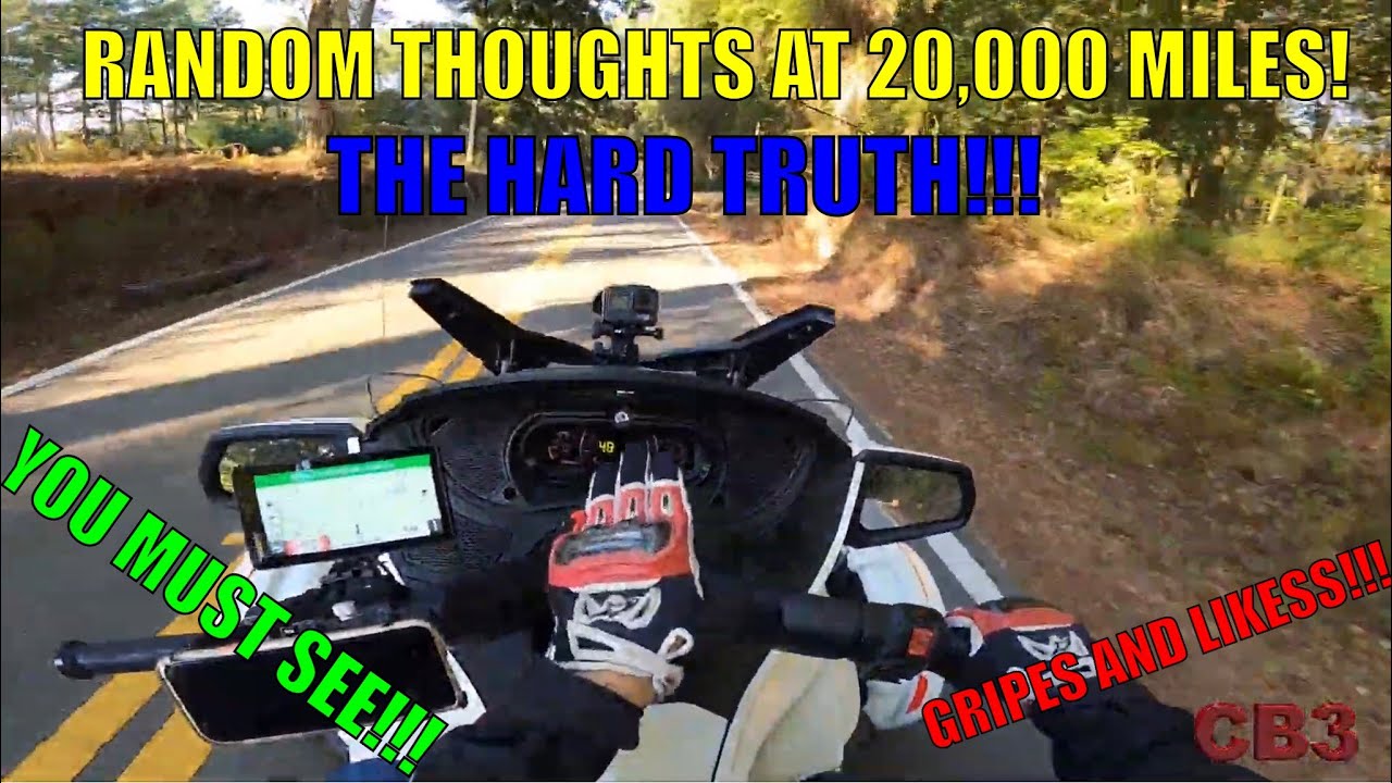 What you NEED to know about the CanAm Spyder RT!!!   Random Thoughts at 20,000 Miles!!!