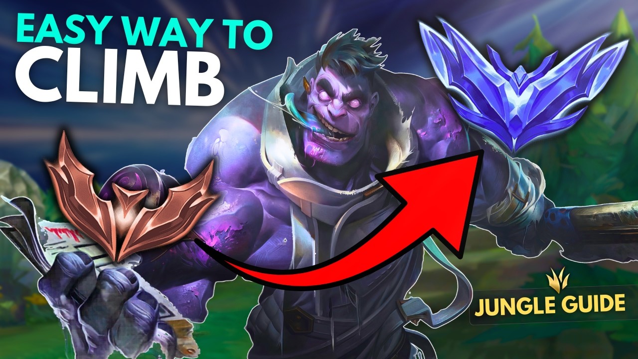 The ULTIMATE Jungle Strategy To Climb out of LOW ELO - Educational Commentary