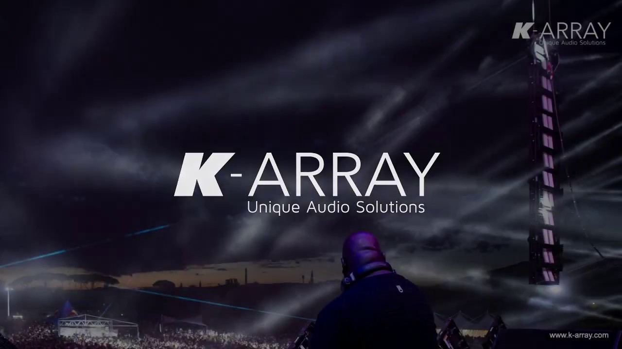 K-array Electronic Beam Steering for Live Sound