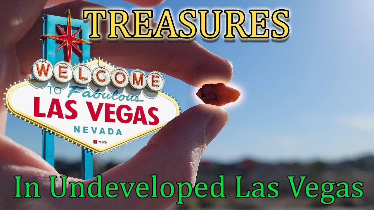 This Empty BLM Lot had some Treasures to be Found! Rockhounding Vegas Ep. 1