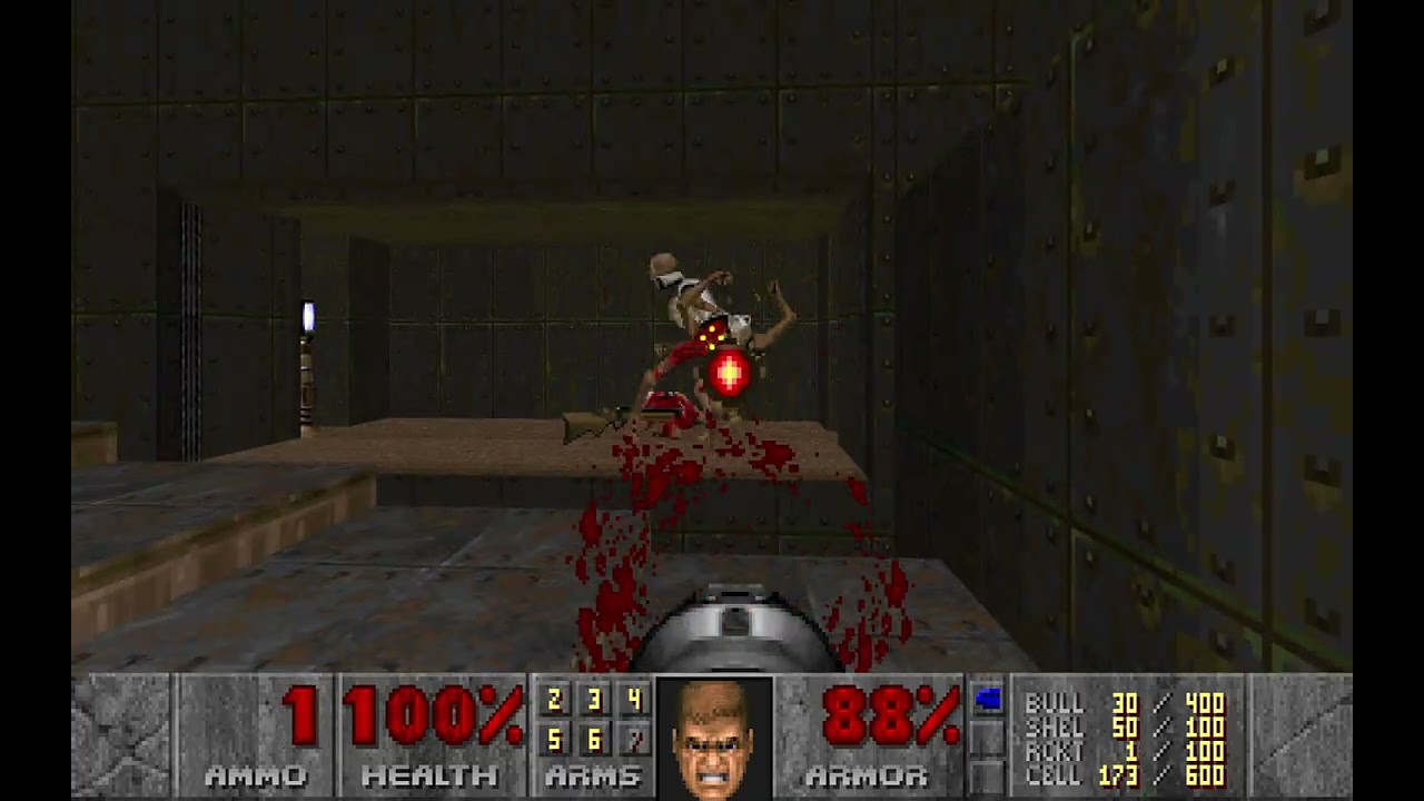 🎮 Doom II (1994) – The Crusher | Gameplay