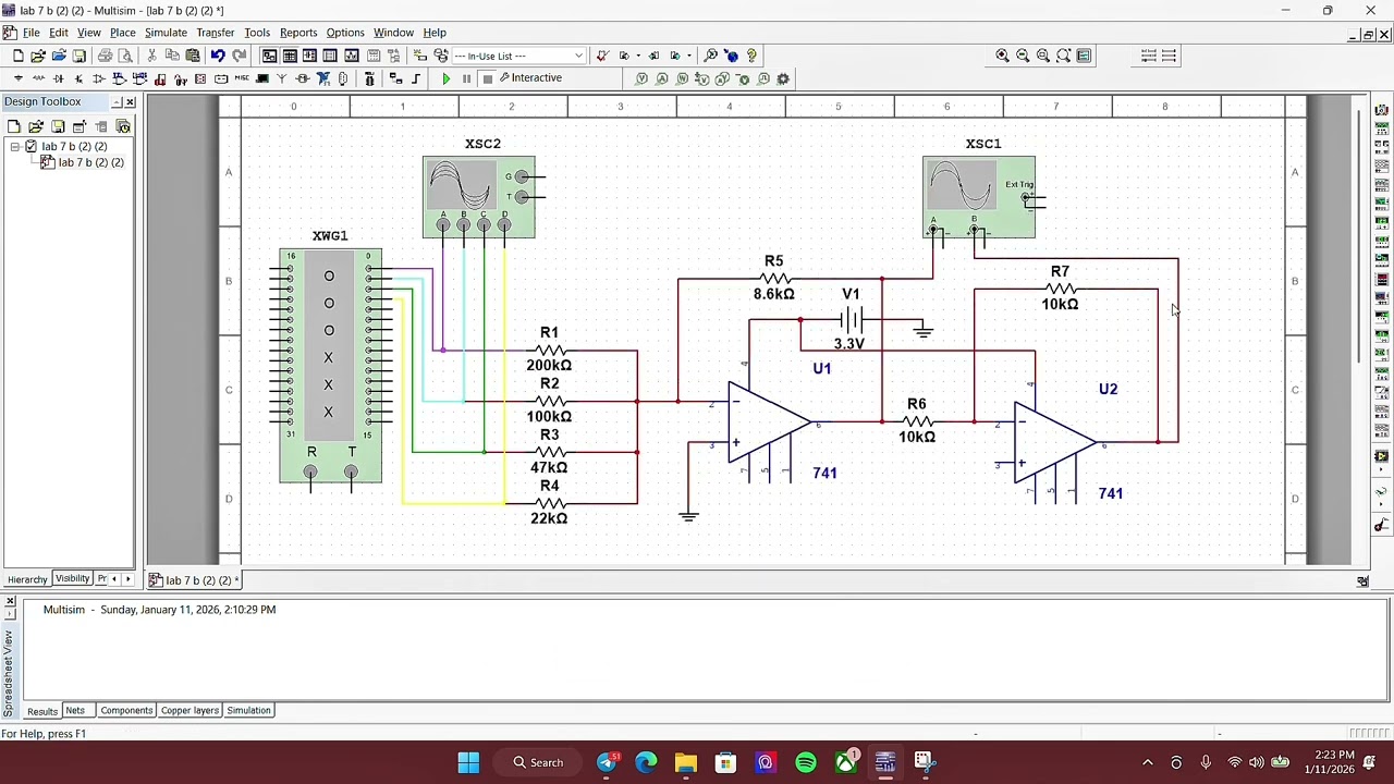 MULTISIM SIMULATION PROCESS