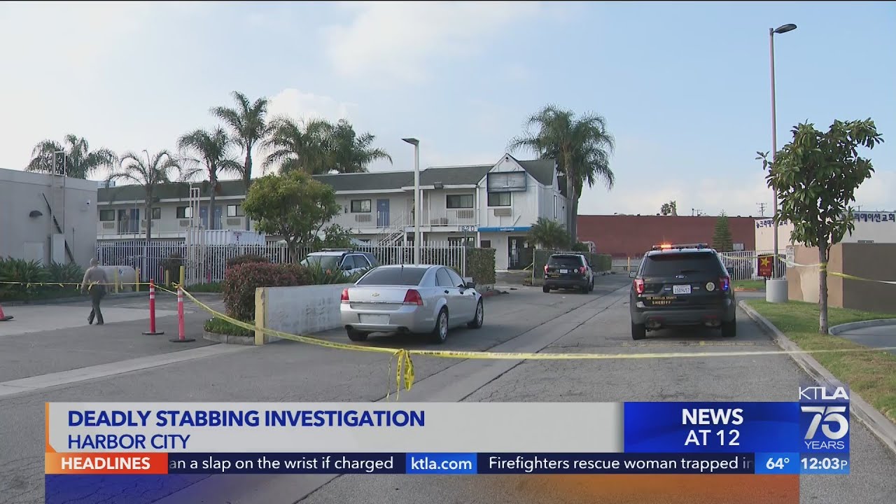 Deadly stabbing investigation underway n Harbor City