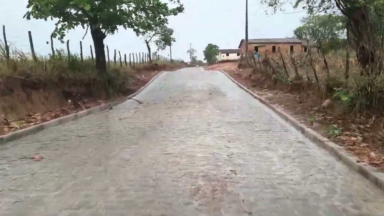 De Araçagi a Canafístula na chuva, e com direito a queda de moto 
