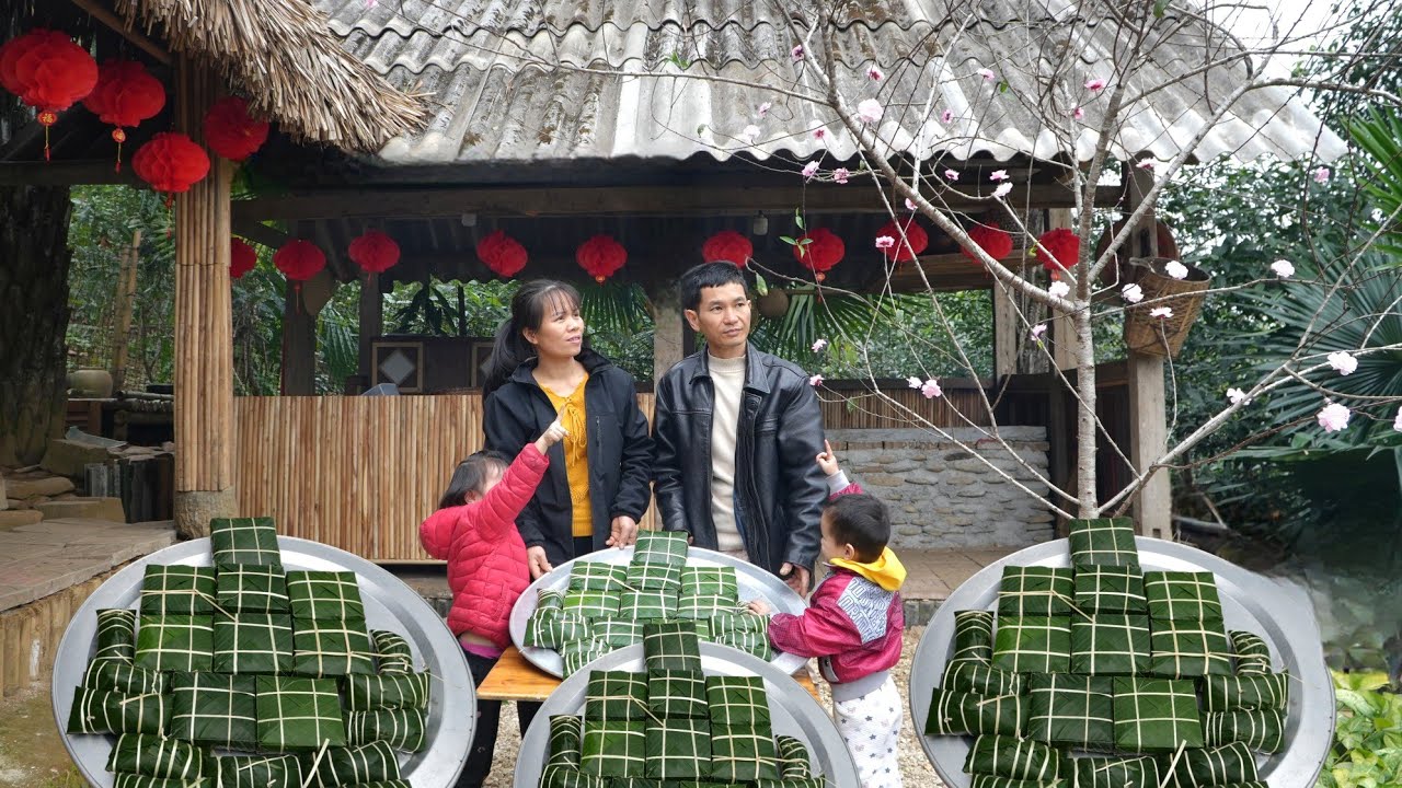 Decorating peach blossoms and wrapping “Chung Cake”: The beauty of “Vietnamese Tet”