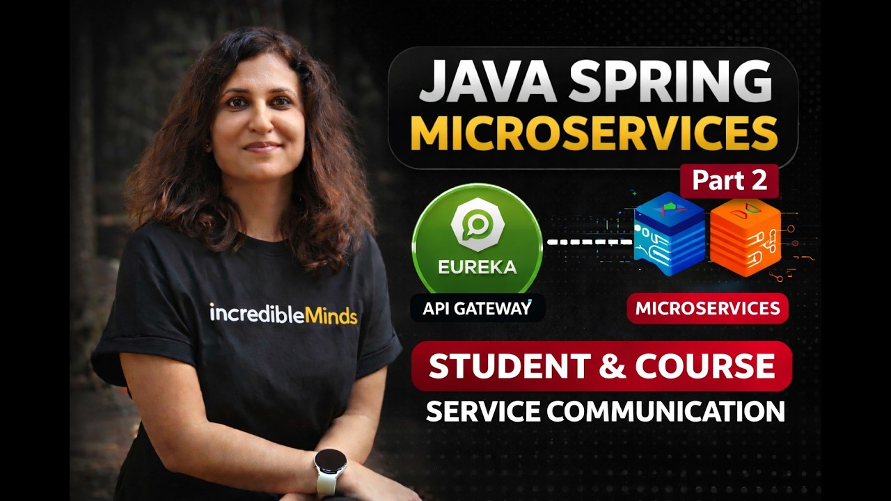 Part 2: Student & Course Microservices Communication using Spring Boot | API Gateway | Eureka