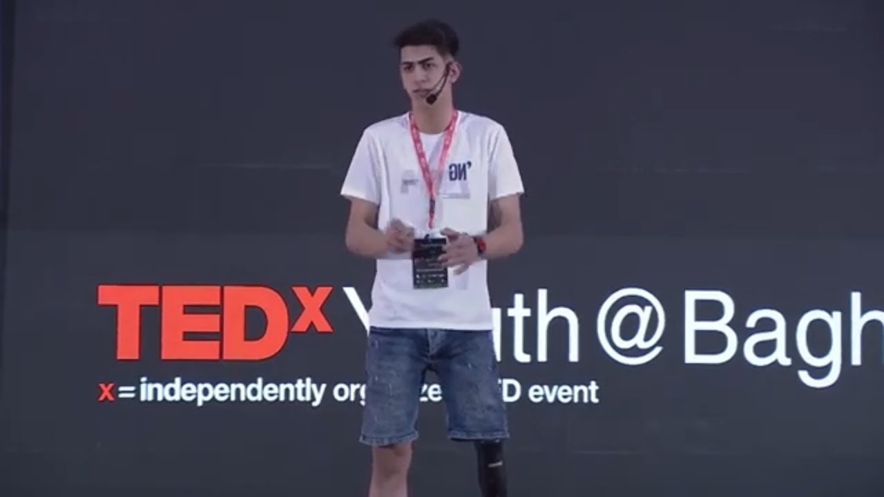Can you become a professional athlete with one leg? | Mortaza Shakir | TEDxYouth@Baghdad