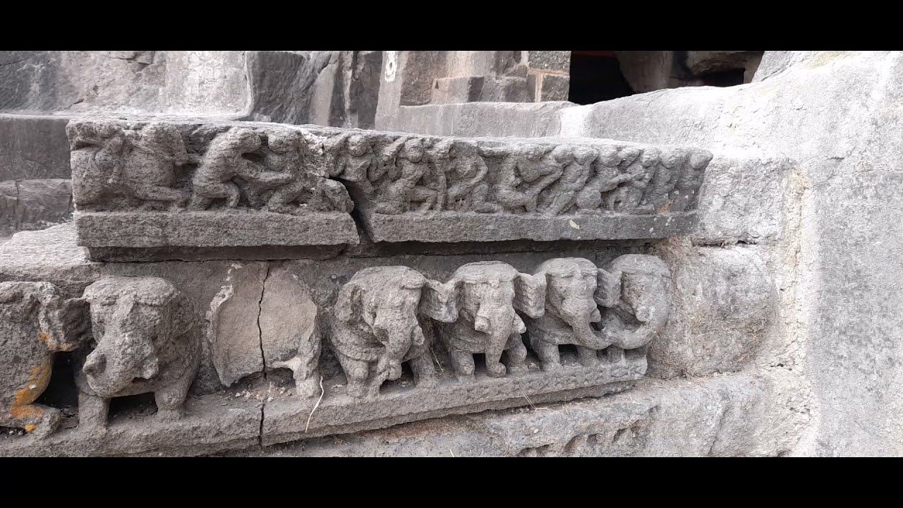 Jain caves at ankai 1