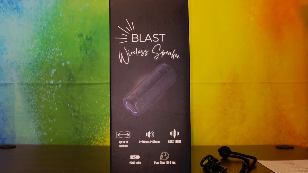 Распаковка и обзор колонки Vortex Blast за 10 долларов!!! 💪💪💪