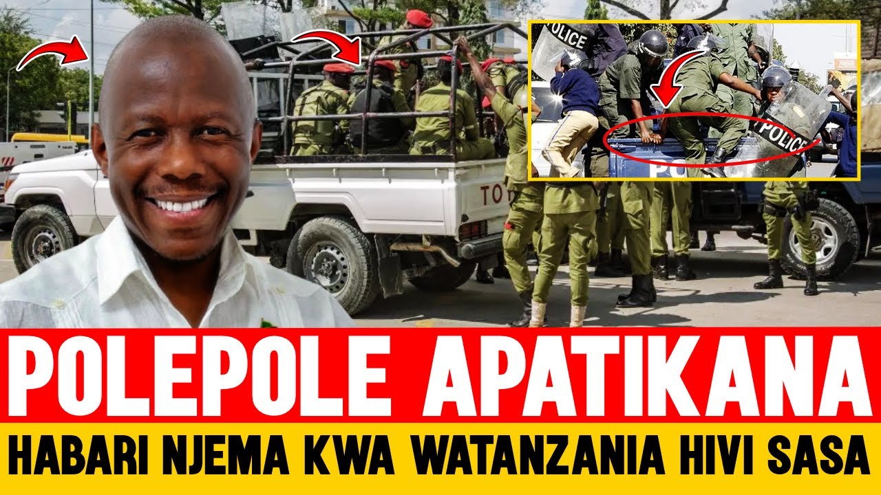BREAKING NEWS: HUMPHREY POLEPOLE APATIKANA,AWTAJA WAHUSIKA WA UTEKAJI TANZANIA