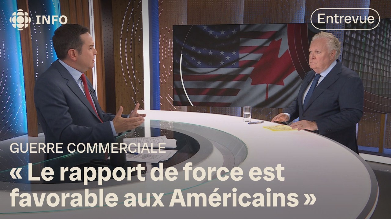 Une entente entre le Canada et les États-Unis possible d’ici le 1er août? L'avis de Jean Charest