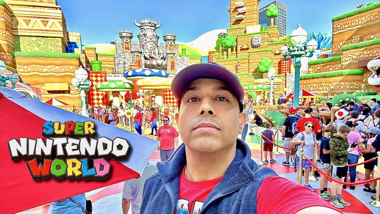 I FINALLY WENT TO SUPER NINTENDO WORLD!! AND OMG!!!