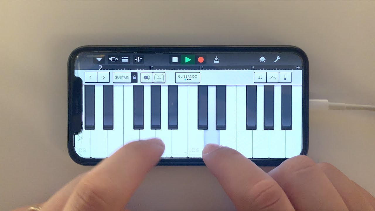Linkin Park - In The End (remix) on iPhone (GarageBand)