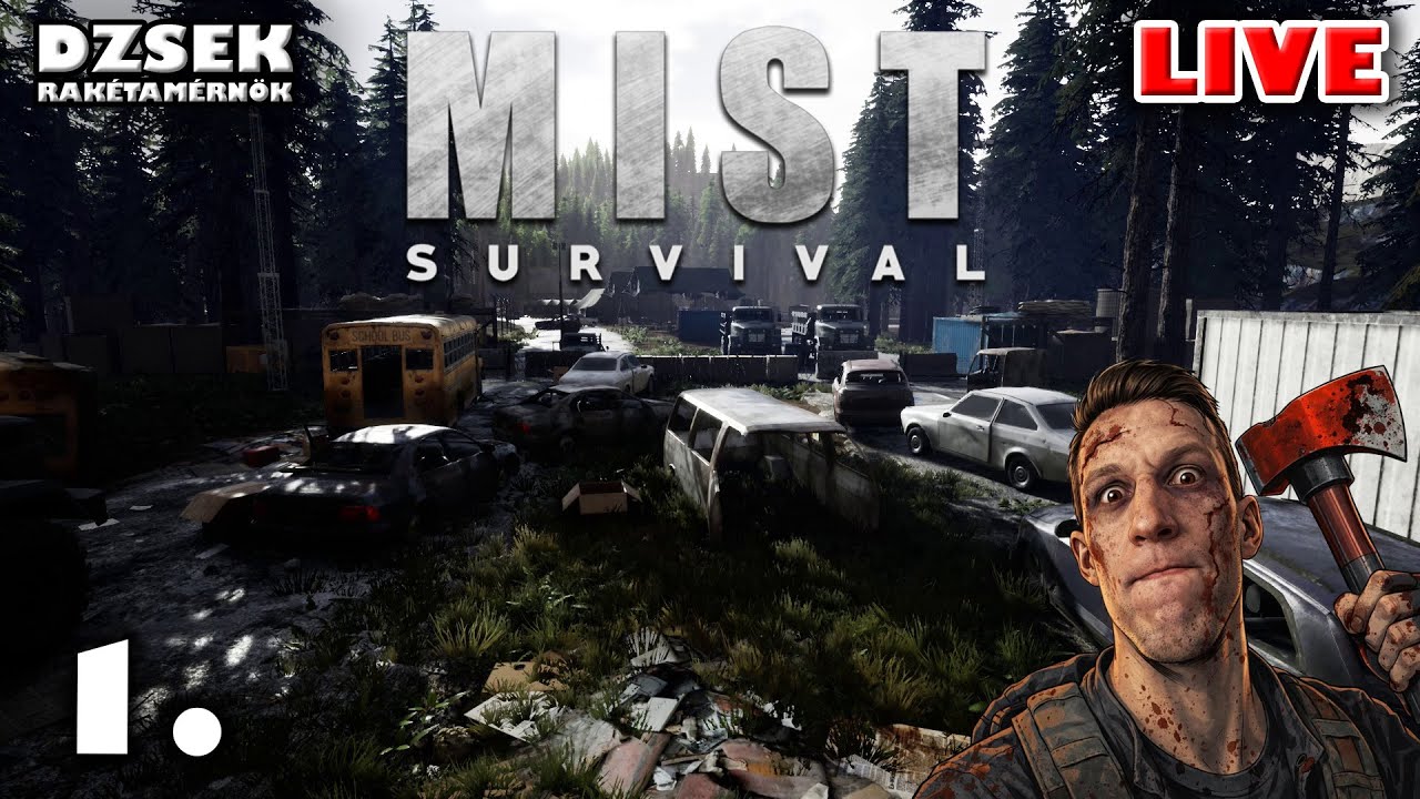 🔴 MIST Survival - 1. Rész - Vár egy újabb Zombi Apokalipszis!
