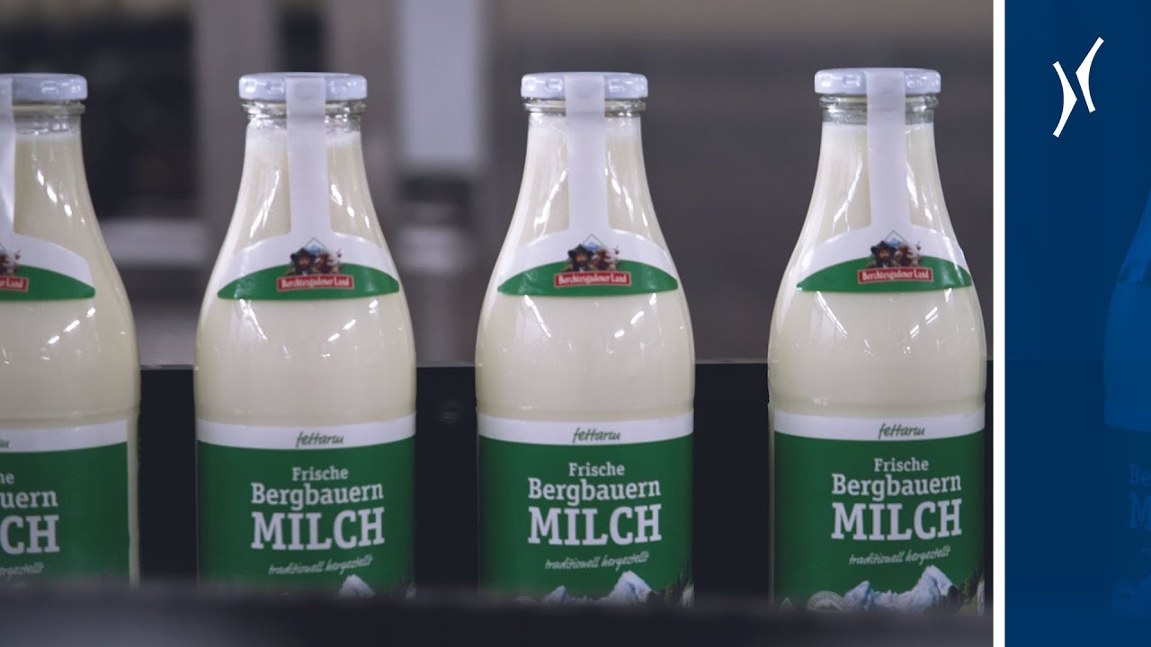 Krones machines for the Berchtesgadener Land Dairy