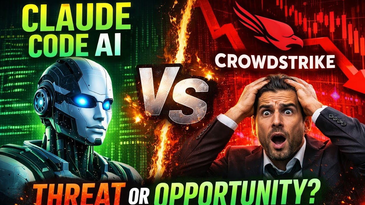 CRWD Stock CRASHES After Anthropic&rsquo;s Claude Code Launch &ndash; Overreaction or Real Threat?