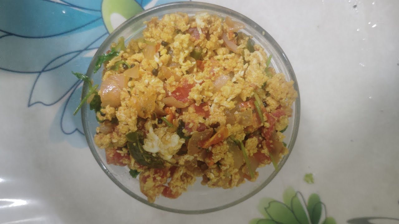 ரொம்ப ரொம்ப ஈசியான முட்டை வறுவல் @ Vivid Vision