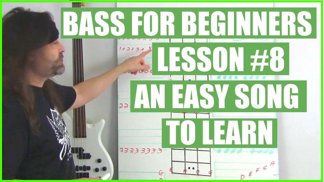 Bass Guitar For Beginners- An Easy Song To Learn #bass
