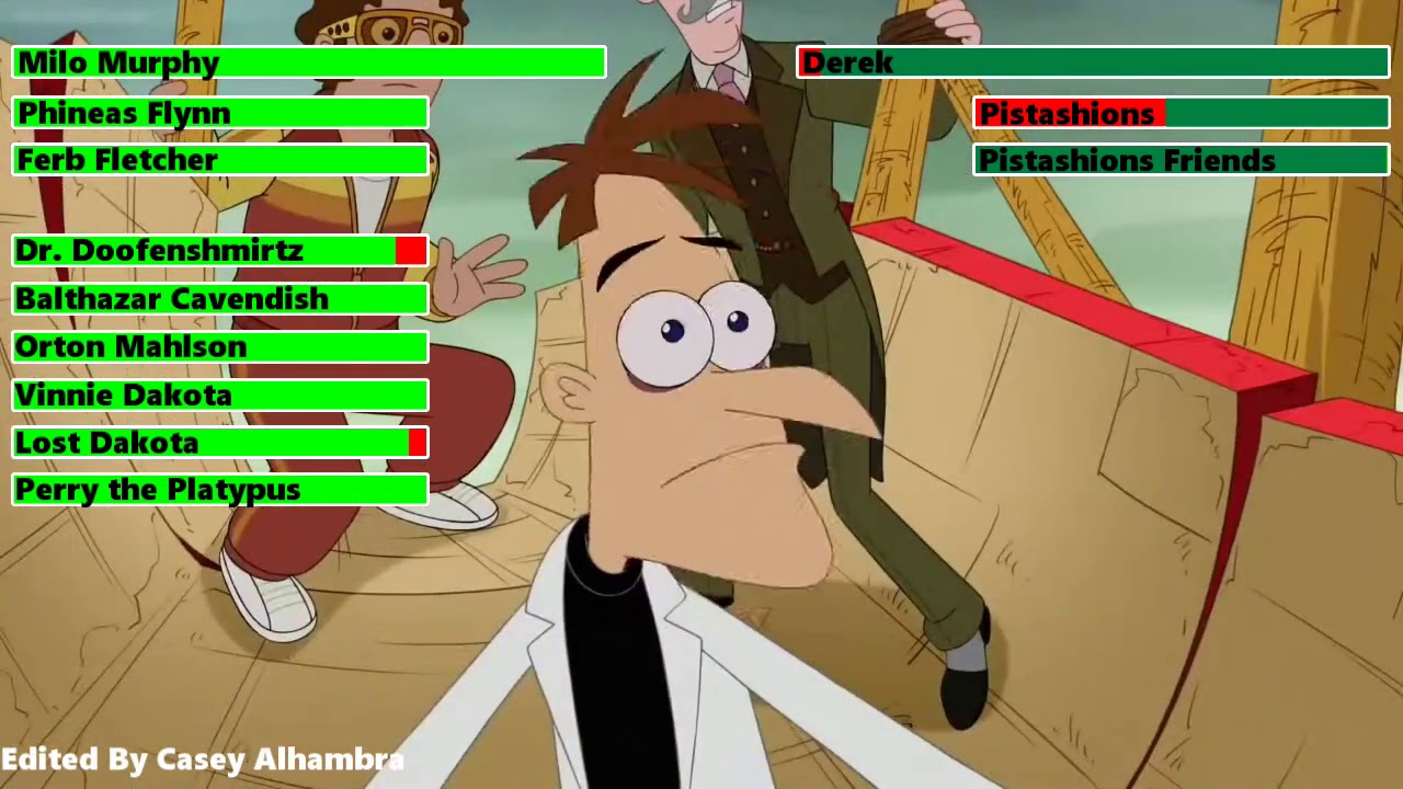Milo Murphy's Law: The Phineas and Ferb Effect Final Battle with healthbars 2/2