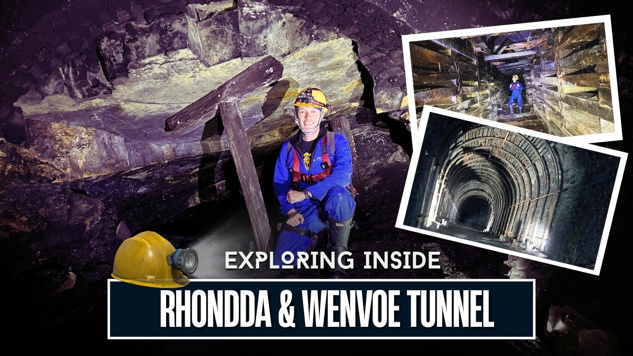Exploring Rhondda & Wenvoe Railway Tunnel